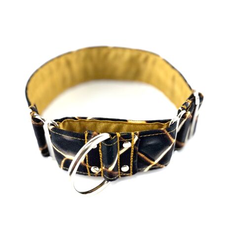 Obroża martingale 373 wodoodporna GOLDEN SNAKE