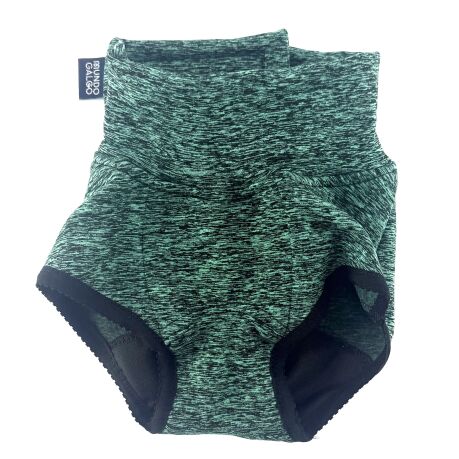 Majtki dla charta zielony melanż
